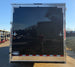 8.5x34 Black Flat Nose Enclosed Trailer (3) 5200lb Axles Rear