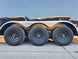 8.5x34 Black Flat Nose Enclosed Trailer (3) 5200lb Axles 