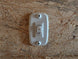 8.5x34 Black Flat Nose Enclosed Trailer (3) 5200lb Axles Light Switch