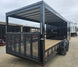 7x24 Black Hybrid Enclosed and Utility Trailer (2) 5200lb Axles 10K GVWR - SLE Equipment - 8