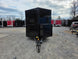 8.5' X 20' Black With Blackout Concession Trailer Food Event Catering - SLE Equipment - 2