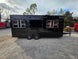 8.5' X 20' Black With Blackout Concession Trailer Food Event Catering - SLE Equipment - 15