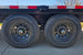 8.5x22 I - Beam Deckover Trailer (2) 7K Axles Stand - Up Ramps 14k GVWR - SLE Equipment - 21