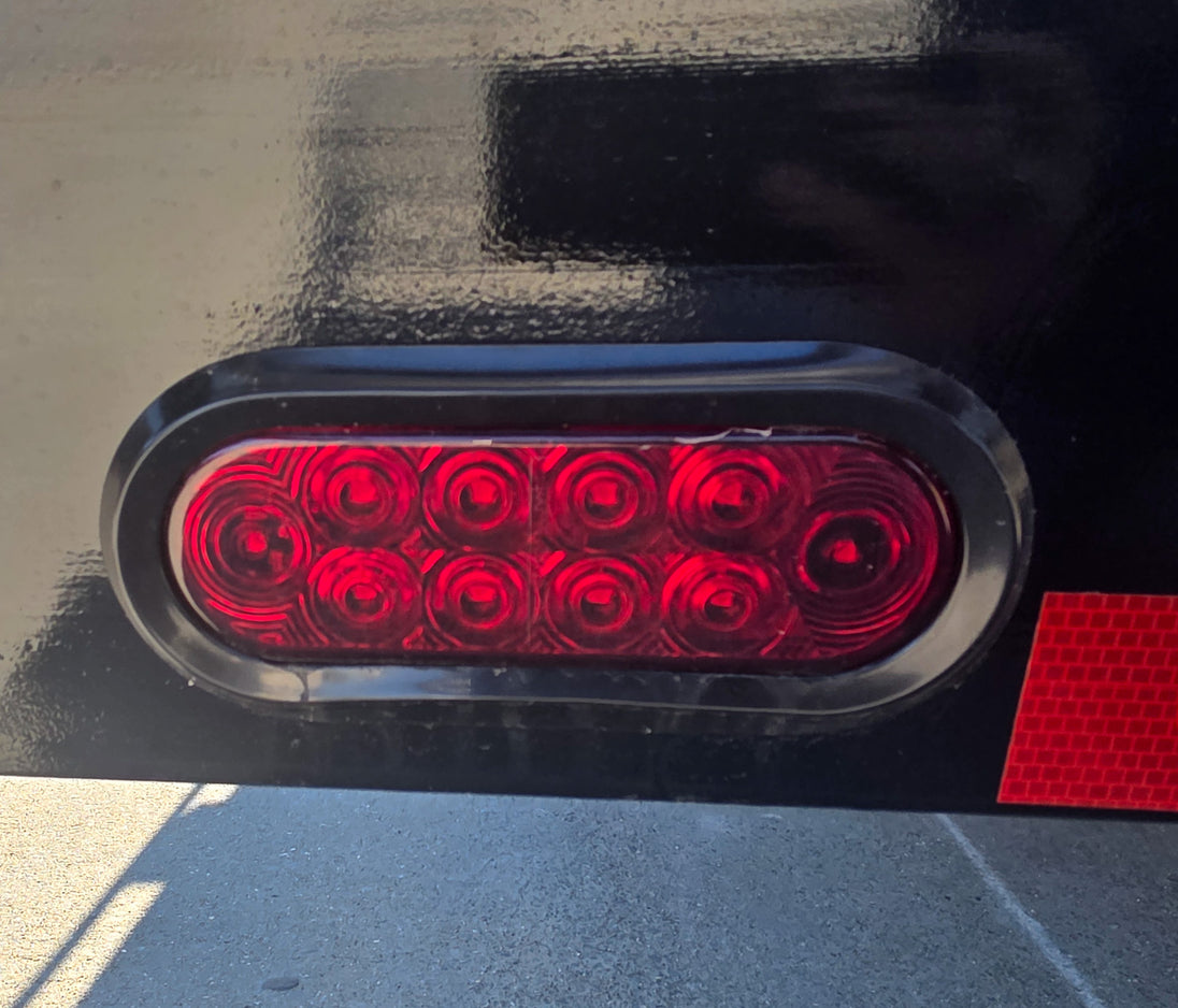 8.5x22 I - Beam Deckover Trailer (2) 7K Axles Stand - Up Ramps 14k GVWR - SLE Equipment - 20