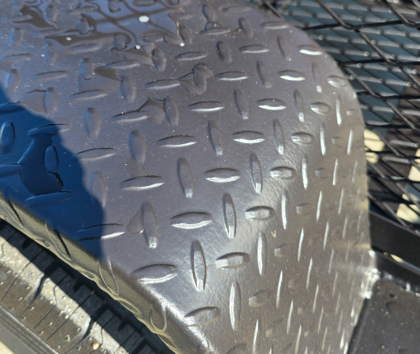 330 Gal Smoker Two Door with Counter Weights and Double Racks Fender 