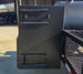 330 Gal Smoker Two Door with Counter Weights and Double Racks Back of Warming Box with two Vents 