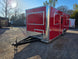8.5' X 24' Victory Red Oil Rig Operations Concession Trailer - SLE Equipment - 3