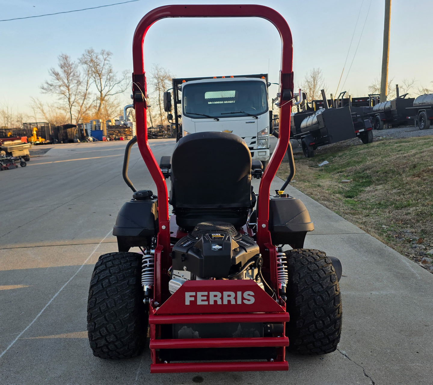 Used Ferris 5902084 52" ISX800 Zero Turn Mower 27HP Briggs 23 Hours Rear 