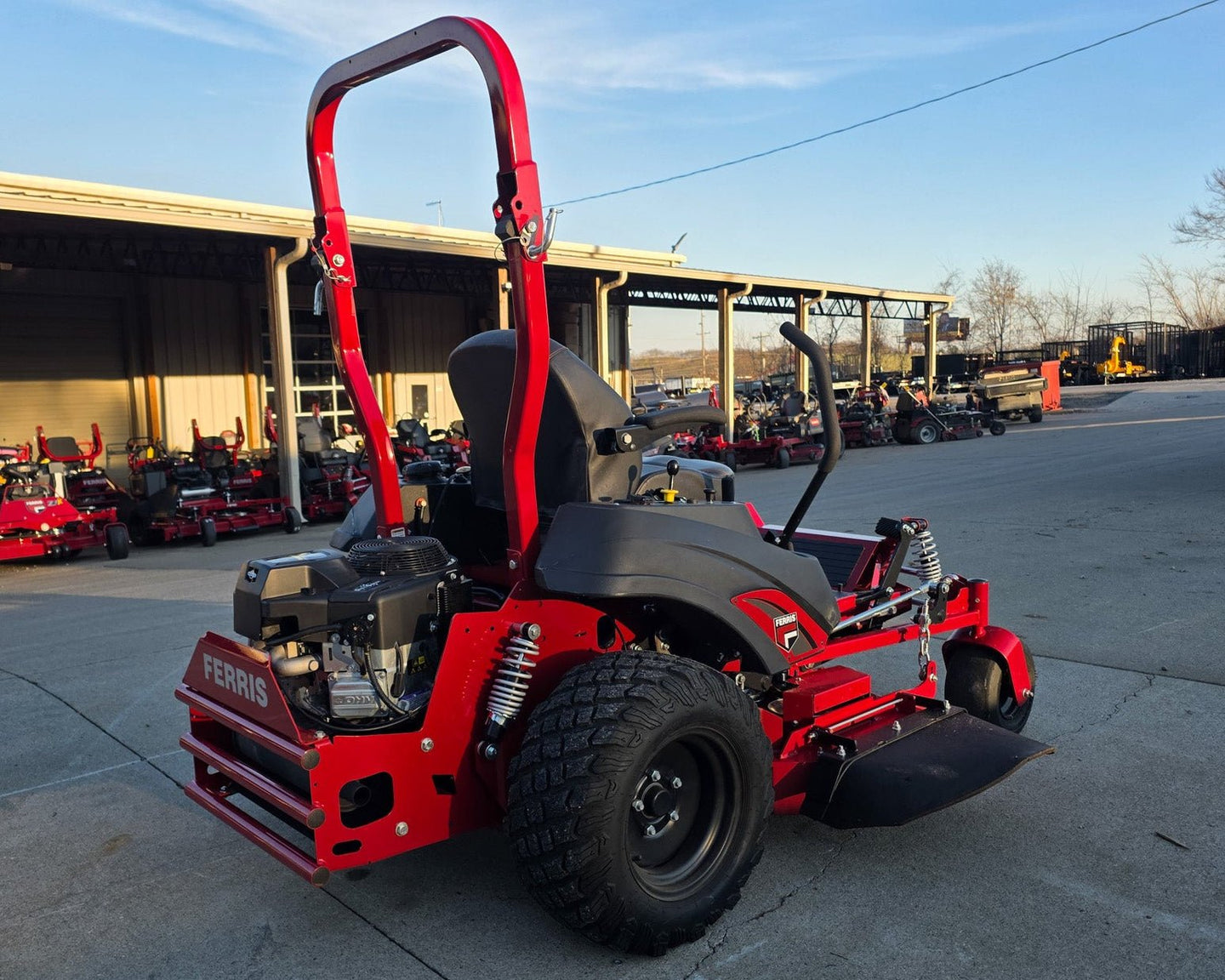 Used Ferris 5902084 52" ISX800 Zero Turn Mower 27HP Briggs 23 Hours Rear Right 