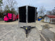 8.5' x 24' Custom Black Stage Event Trailer w/ 16' Stage - SLE Equipment - 2