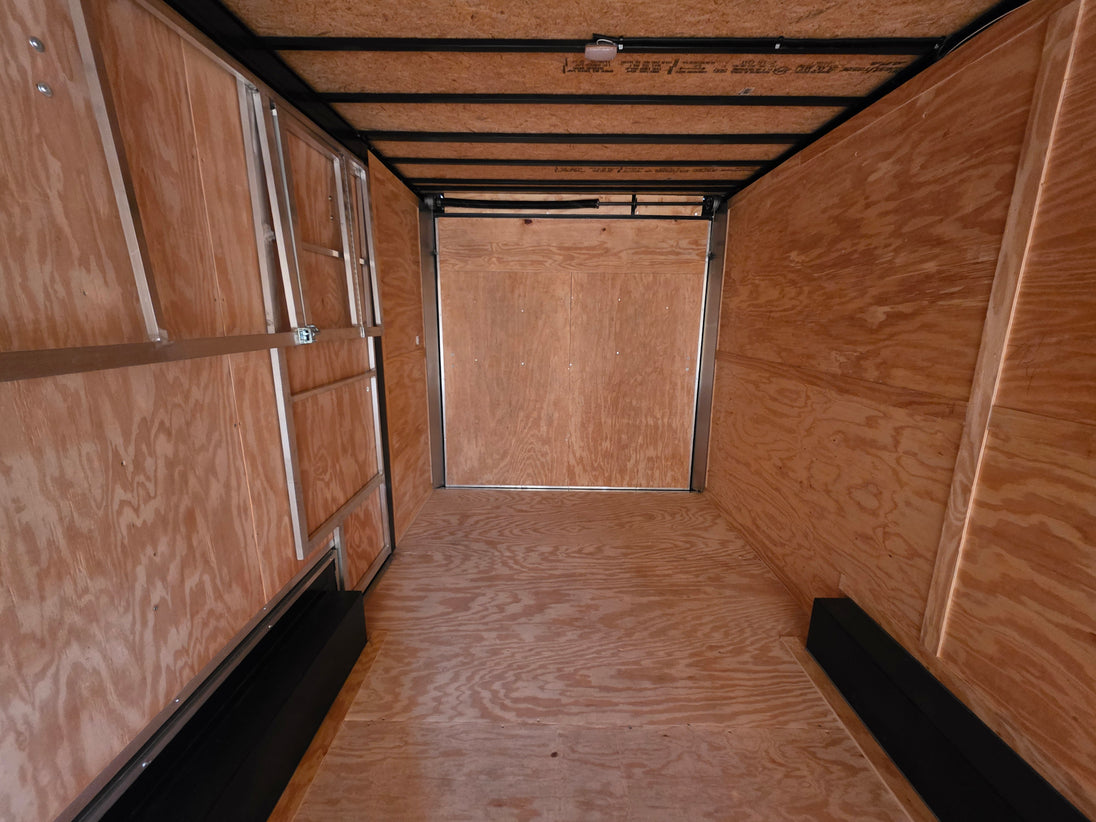 8.5' x 24' Custom Black Stage Event Trailer w/ 16' Stage - SLE Equipment - 12