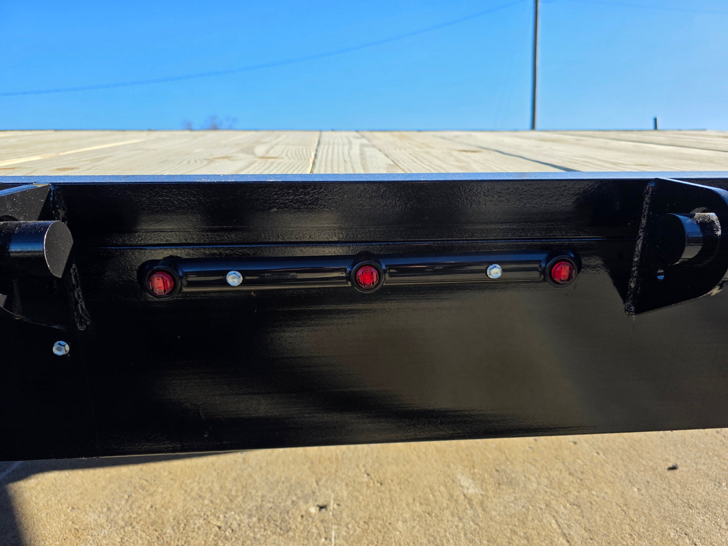 8.5x16 I - Beam Deckover Trailer (2) 7K Axles Stand - Up Ramps 14K GVWR - SLE Equipment - 24