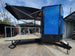 8.5' x 14' Custom Stage Trailer Cobalt Blue With Blackout - SLE Equipment - 1