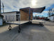 8.5' x 14' Custom Stage Trailer Cobalt Blue With Blackout - SLE Equipment - 5