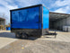 8.5' x 14' Custom Stage Trailer Cobalt Blue With Blackout - SLE Equipment - 31