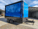 8.5' x 14' Custom Stage Trailer Cobalt Blue With Blackout - SLE Equipment - 33
