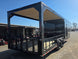 8.5' X 32' Gooseneck Hybrid Enclosed Trailer 16' Porch With fold out gate 14k GVWR - SLE Equipment - 10