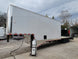8.5' X 38' Custom Gooseneck Hybrid Equipment and Toy Hauler Trailer - SLE Equipment - 3