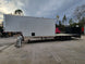 8.5' X 38' Custom Gooseneck Hybrid Equipment and Toy Hauler Trailer - SLE Equipment - 4