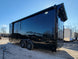 8.5' X 20' Black With Blackout Office and Command Center Enclosed Trailer - SLE Equipment - 4