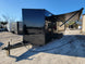 8.5' X 20' Black With Blackout Office and Command Center Enclosed Trailer - SLE Equipment - 12