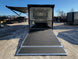 8.5' X 20' Black With Blackout Office and Command Center Enclosed Trailer - SLE Equipment - 17