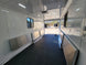 8.5' X 20' Black With Blackout Office and Command Center Enclosed Trailer - SLE Equipment - 26