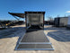 8.5' X 20' Black With Blackout Office and Command Center Enclosed Trailer - SLE Equipment - 29
