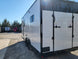 8.5' X 20' Custom White Office and Command Center Enclosed Trailer W/ Restroom - SLE Equipment - 9
