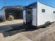 8.5' X 20' Custom White Office and Command Center Enclosed Trailer W/ Restroom - SLE Equipment - 12