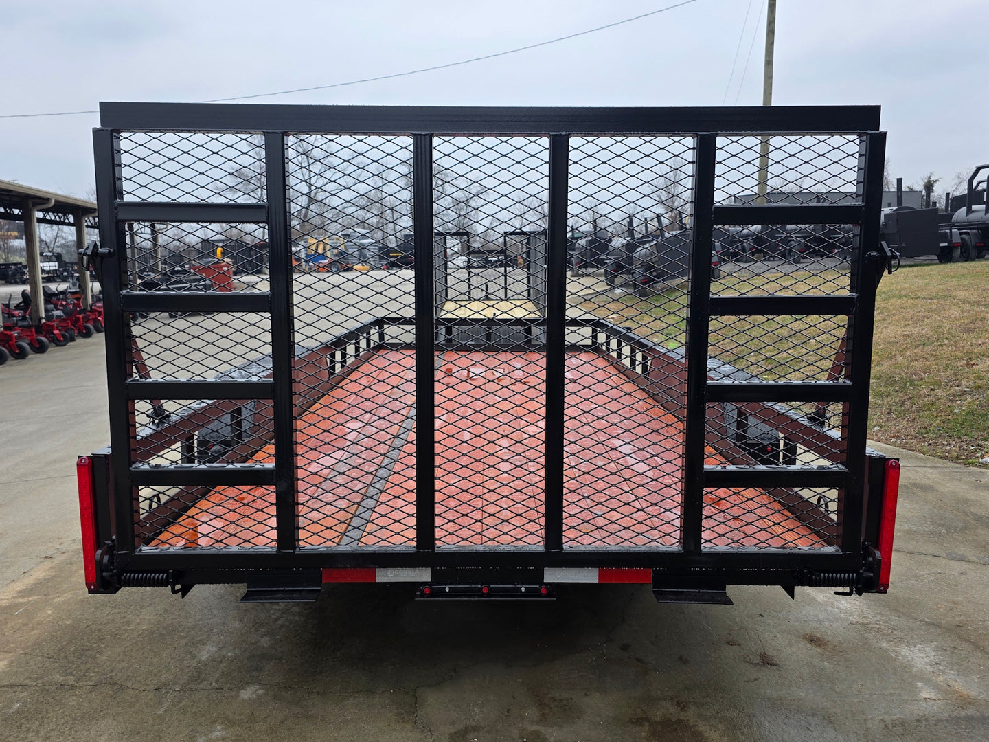 7x18 Heavy Duty Straight Deck Utility Trailer (2) 5,200lb Axles with Brakes 10K GVWR - SLE Equipment - 5