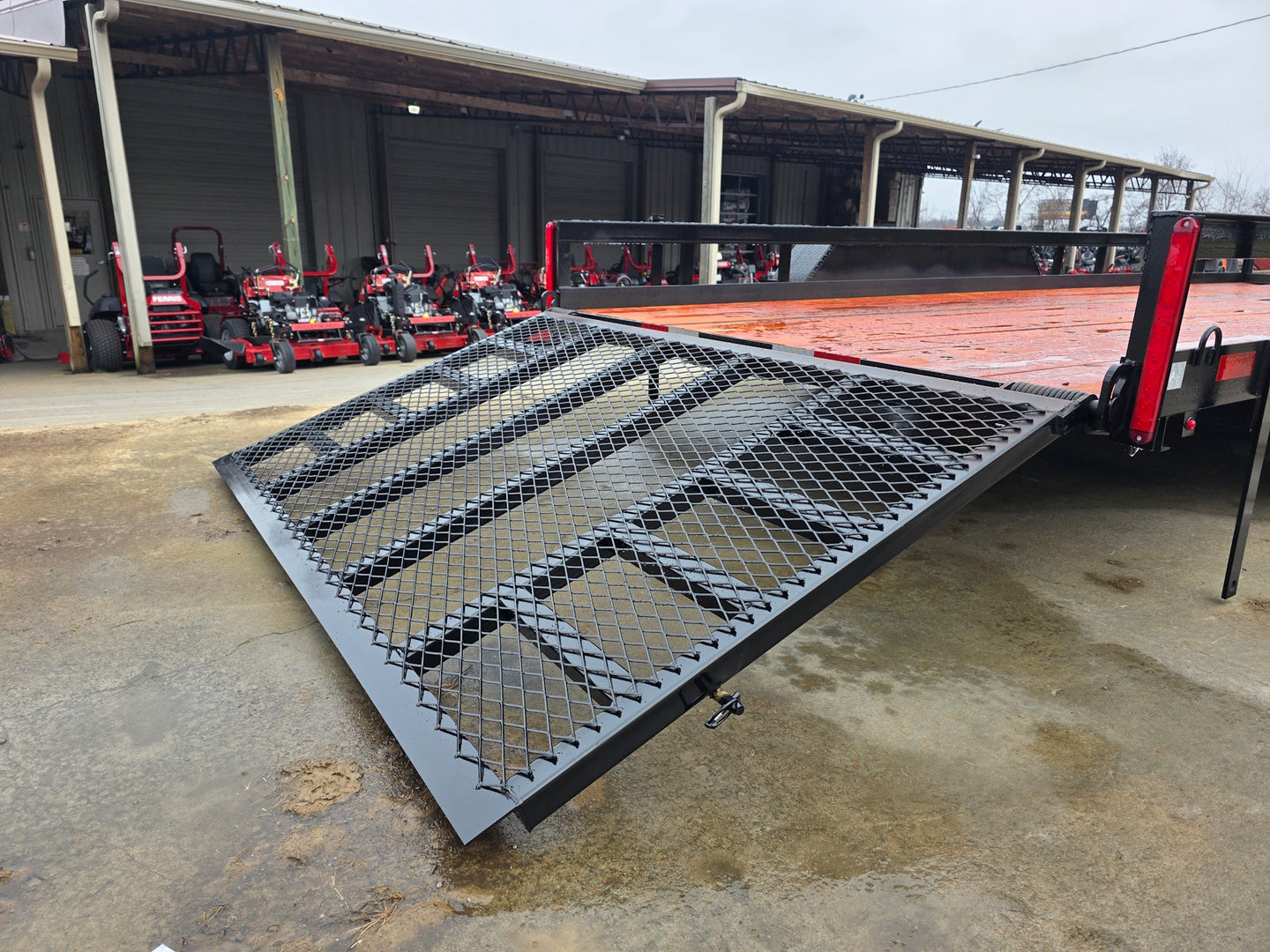 7x18 Heavy Duty Straight Deck Utility Trailer (2) 5,200lb Axles with Brakes 10K GVWR - SLE Equipment - 27