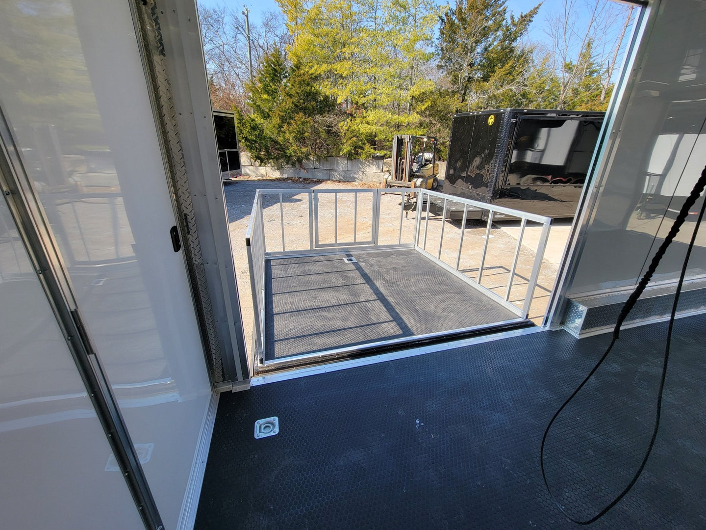 8.5' X 28' Custom Enclosed Marketing and Event Stage Trailer - SLE Equipment - 21