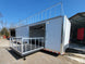 8.5' X 28' Custom Enclosed Marketing and Event Stage Trailer - SLE Equipment - 30
