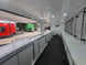 8.5' X 26' Custom Enclosed Merchandise and Marketing Trailer with Black Out Trim - SLE Equipment - 23