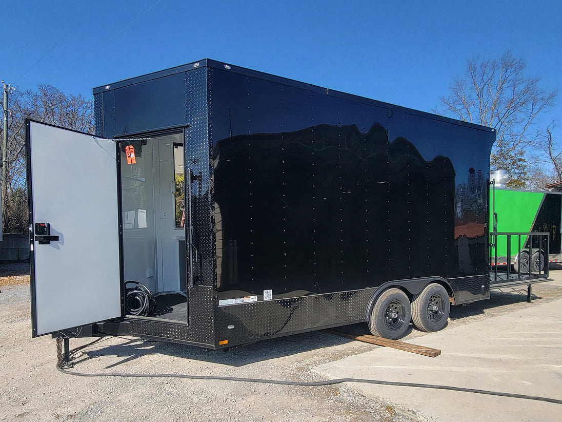 8.5' X 16' Concession Trailer Marketing Stage and Event Merchandising - SLE Equipment - 11