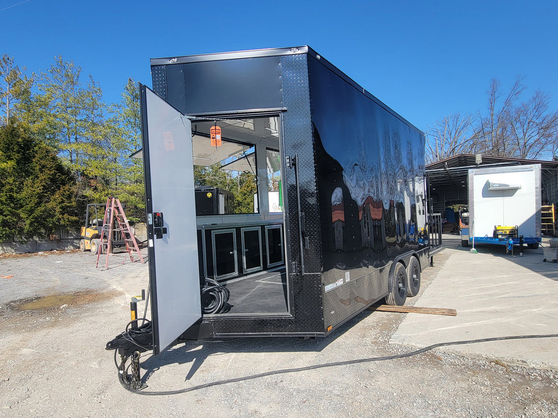 8.5' X 16' Concession Trailer Marketing Stage and Event Merchandising - SLE Equipment - 12