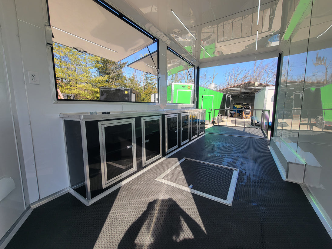 8.5' X 16' Concession Trailer Marketing Stage and Event Merchandising - SLE Equipment - 13