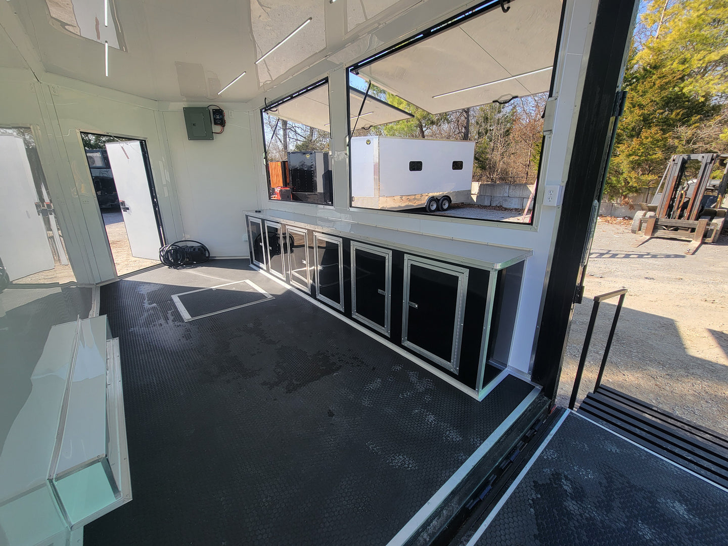 8.5' X 16' Concession Trailer Marketing Stage and Event Merchandising - SLE Equipment - 16