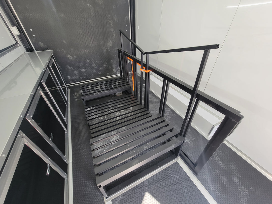 8.5' X 16' Concession Trailer Marketing Stage and Event Merchandising - SLE Equipment - 19