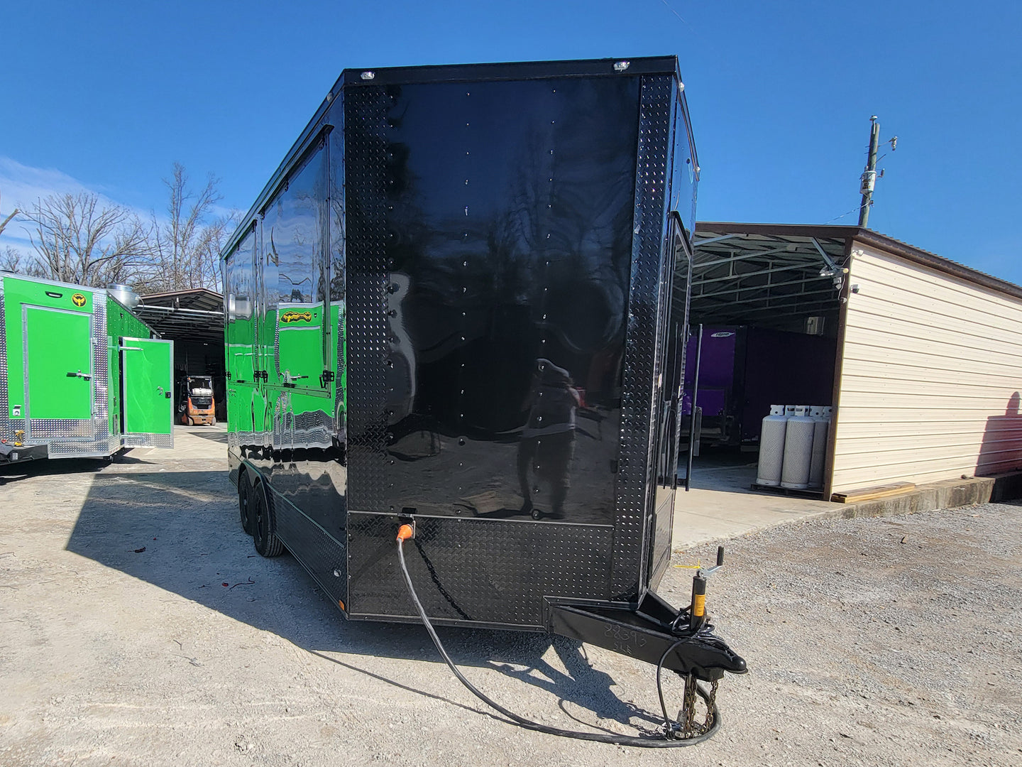 8.5' X 16' Concession Trailer Marketing Stage and Event Merchandising - SLE Equipment - 25