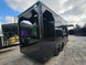 8.5' X 16' Concession Trailer Black W/ Blackout Food and Event Catering With 4' Porch - SLE Equipment - 6