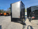 8.5' X 20' Custom Enclosed Trailer Charcoal With Blackout Office and Mobile Command - SLE Equipment - 3