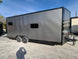 8.5' X 20' Custom Enclosed Trailer Charcoal With Blackout Office and Mobile Command - SLE Equipment - 1