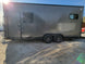 8.5' X 20' Custom Enclosed Trailer Charcoal With Blackout Office and Mobile Command - SLE Equipment - 11