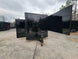 8.5' x 18' Custom Enclosed Black With Blackout Package Showcase Marketing and Event Trailer - SLE Equipment - 2