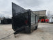 8.5' x 18' Custom Enclosed Black With Blackout Package Showcase Marketing and Event Trailer - SLE Equipment - 3