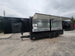 8.5' x 18' Custom Enclosed Black With Blackout Package Showcase Marketing and Event Trailer - SLE Equipment - 4