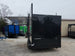 8.5' x 18' Custom Enclosed Black With Blackout Package Showcase Marketing and Event Trailer - SLE Equipment - 8