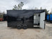 8.5' x 18' Custom Enclosed Black With Blackout Package Showcase Marketing and Event Trailer - SLE Equipment - 11